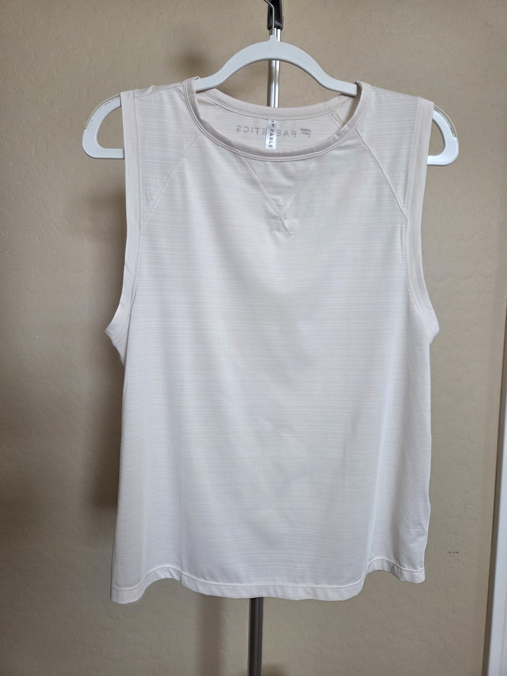 Fabletics Women's Muscle Tank - Cream